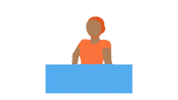 Water Polo Person Sticker by EmojiVid
