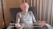 Larry David Stay At Home GIF