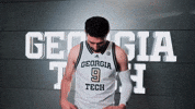 Georgia Tech Basketball GIF by Georgia Tech Yellow Jackets