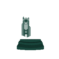 beaumont tower msu Sticker by Michigan State University