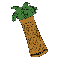 Mai Tai Paradise Sticker by Trader Vic's