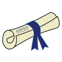 Happy I Did It Sticker by Aspen University