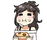 Pizza Eat Sticker by Jin