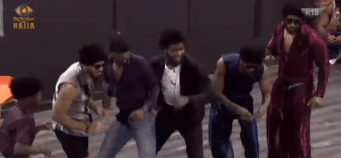 80S Dancing GIF by Big Brother Naija
