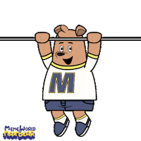 Happy Sport Sticker by Meme World of Max Bear