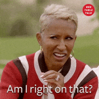 Am I Right Adrienne Banfield-Jones GIF by Red Table Talk