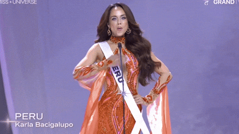 Miss Universe Peru GIF
