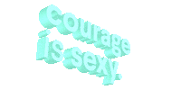 Sexy Courage Sticker by Das Rund