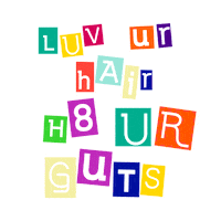 Love Your Hair Sticker