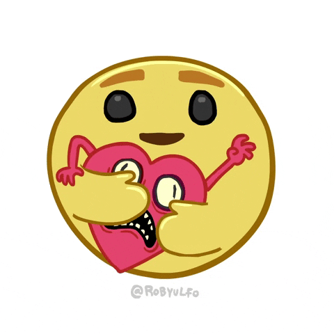 robyulfo giphyupload hug emoji robyulfo GIF