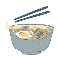 Food Noodles Sticker