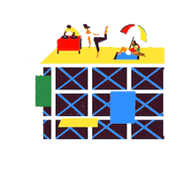 Art Party Sticker by Centre Pompidou