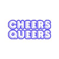 Cheers Queers Sticker by SchwuZ