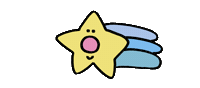 Illustration Star Sticker