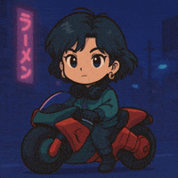PersonaJourney anime japan neon aesthetic GIF