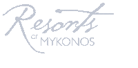 ResortsOfMyk greece mykonos santorini resorts Sticker