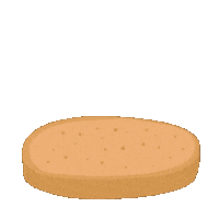 Hungry American Sticker