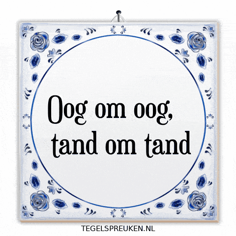 Nl Conflict GIF by Tegelspreuken.nl