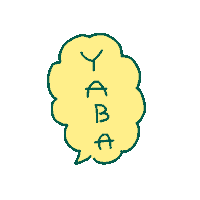 bonjiri_ha_umai ふきだし やばい くも bonjiri Sticker