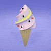 Ice Cream Cone Omg GIF by nic a