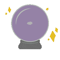 Crystal Ball Fall Sticker by Scentsy