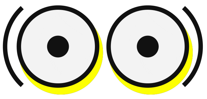 fraenk giphyupload eyes look eye Sticker