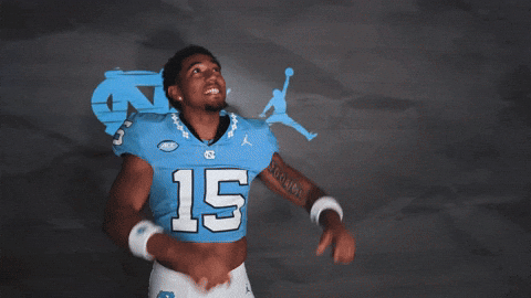University Of North Carolina Football GIF by UNC Tar Heels