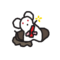 Mouse Bomb Sticker by Klairs