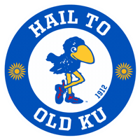 Ku Sticker by University of Kansas