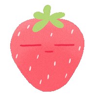 Sleepy Food Sticker