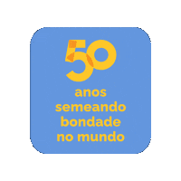 Rmhc50A Sticker by Instituto Ronald McDonald