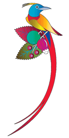 Bird Jungle Sticker