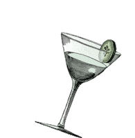 Gin And Tonic Bubble Sticker by HENDRICK'S GIN