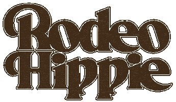 RodeoHippieBrand sparkle glitter clothing rodeo Sticker