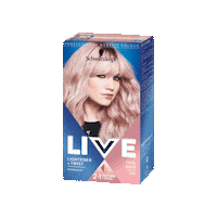 Pastel Hair Sticker by Live Colour