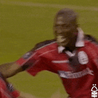 Happy Kevin Campbell GIF by Nottingham Forest
