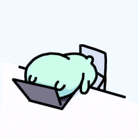 Tired Good Night GIF by luckycavity
