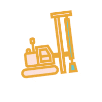 Levelcrossings construction level crossing lxrp piling Sticker