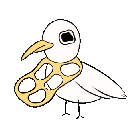 Bird Pollution Sticker