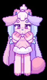 Oriineku art cat pixel kitty GIF