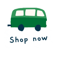 Shop Now Caravan Sticker by Babipur