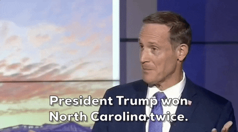 North Carolina Trump GIF by GIPHY News