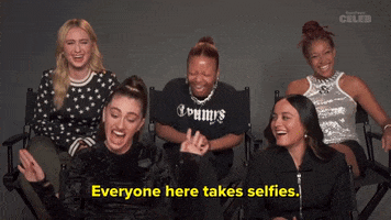 Amandla Stenberg Selfie GIF by BuzzFeed