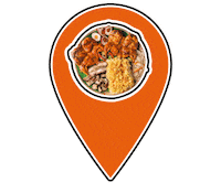 chickeysinasal chicken dinner lunch friedchicken Sticker