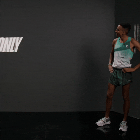 Track And Field Pointing GIF by Grand Slam Track