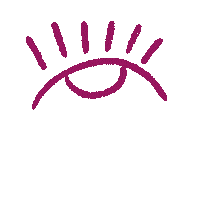 Pink Face Sticker
