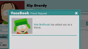 kyle broflovski facebook GIF by South Park 