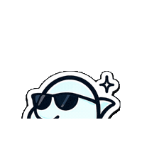 humbleshark cool smart handsome shark Sticker
