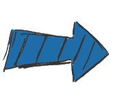 Arrow Pfeil Sticker by Journalistenschule ifp