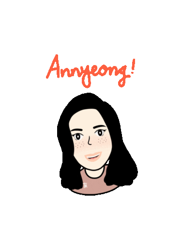Girl Hello Sticker